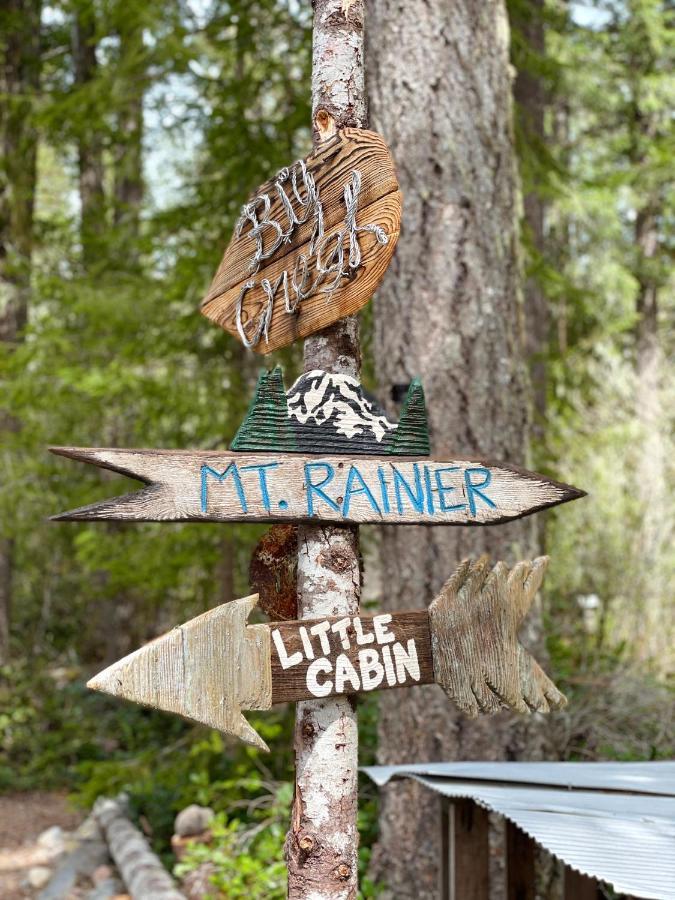 Mt Rainier Little Green Cabin On Big Creek! Ашфорд Екстер'єр фото