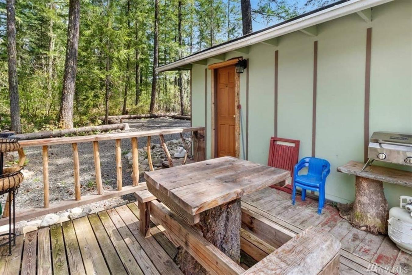 Mt Rainier Little Green Cabin On Big Creek! Ашфорд Екстер'єр фото